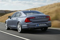 Volvo S90 driving rear