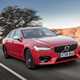 Volvo S90 D5 R-Design, red front
