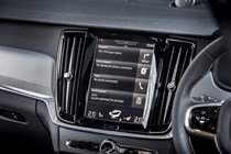 Volvo S90 centre infotainment screen