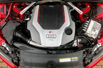 Audi RS5 engine bay