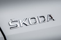 Skoda rear badge