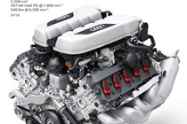 Audi R8 Spyder 2017 engine bay