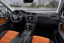 VW 2016 Tiguan Interior Detail
