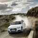 Audi A4 Allroad front driving high