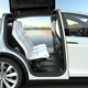 Tesla 2017 Model X SUV interior detail