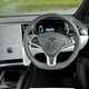 Tesla 2017 Model X interior detail