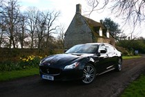 Maserati Quattroporte front side