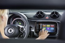 Smart ForTwo Cabrio centre screen