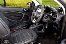 Smart 2016 Fortwo Cabriolet Interior detail