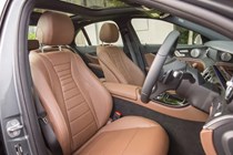 Mercedes-Benz E-Class review, front seats