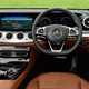 Mercedes-Benz E-Class review, interior, steering wheel, infotainment