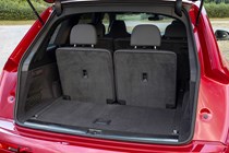 Audi SQ7 boot space all seats upright