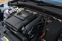 Audi 2016 Q2 SUV Engine bay