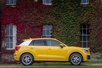 Audi Q2 TFSI in profile