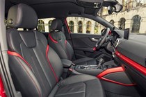 Audi Q2 front seats international