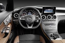 C-Class cabriolet driving position