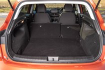 2022 Fiat Tipo Cross boot, seats folded