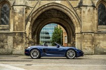 Porsche 718 Boxster static side-on