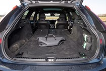 Volvo V90 review, boot space, seats lowered