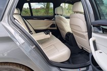 BMW 530d rear seats