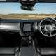 Volvo V90 review, full view of interior, dashboard, steering wheel