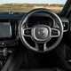 Volvo V90 review, interior, steering wheel