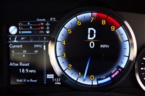 Lexus 2016 GS-F Interior detail