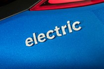 Hyundai Ioniq electric badge