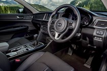 Kia 2016 Optima Sportswagen Interior detail