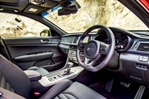 Kia 2016 Optima Sportswagen GT Interior detail