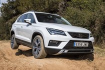 SEAT Ateca white off road front