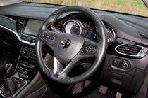 Vauxhall 2017 Astra Sports Tourer interior detail