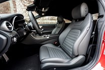 Mercedes Benz C-Class Coupe interior