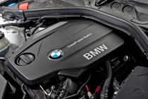 White 2017 BMW 2 Series Coupe 220d engine