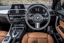 2017 BMW 2 Series Coupe dashboard close-up