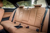2017 BMW 2 Series Coupe rear seats