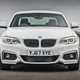 White 2017 BMW 2 Series Coupe front elevation