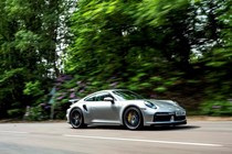 Porsche 911 driving/action