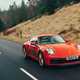 Porsche 911 Carrera S driving/action
