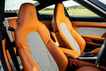 Porsche 911 review (992) - Sport Classic, interior, front seats