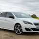 Peugeot 308 Hatchback - in white front three-quarters