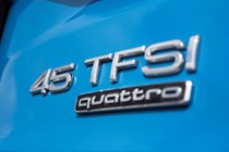 Audi Q3 45 TFSI badge