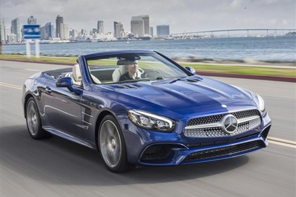 Mercedes-Benz SL500 driven