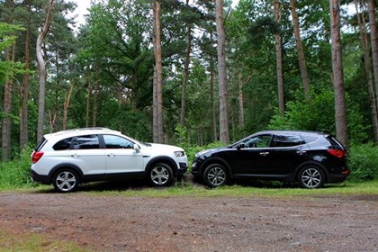 Hyundai Santa Fe vs Chevrolet Captiva