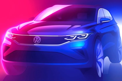 Volkswagen Tiguan (2021) design sketch