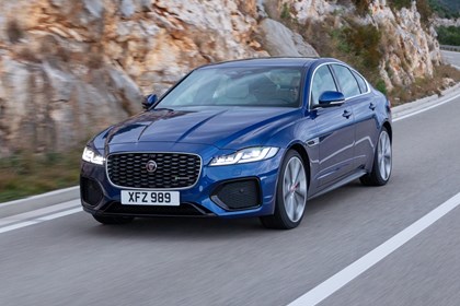 2020 Jaguar XF - front dynamic