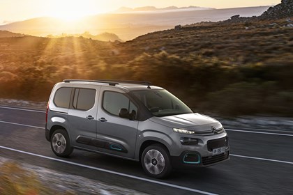 2021 Citroen e-Berlingo driving