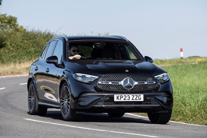 Best diesel SUVs: Peugeot 5008 front three quarter static, red paint