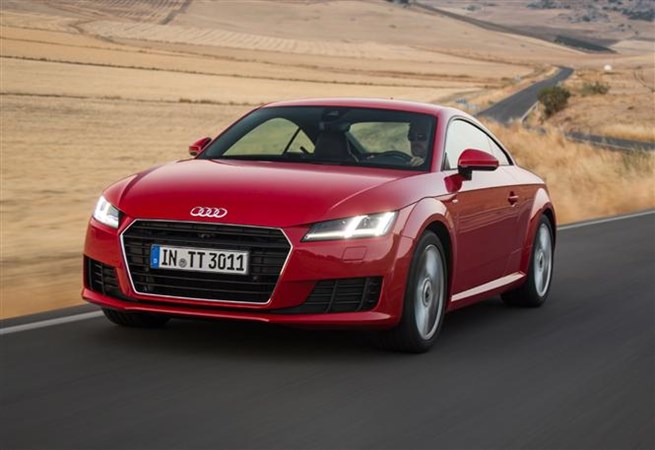 The Audi TT Coupe.