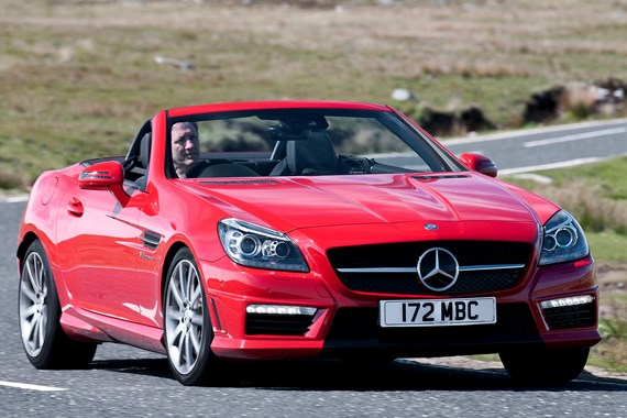 Mercedes-Benz SLK AMG SLK 55 2d Tip Auto specs & dimensions | Parkers